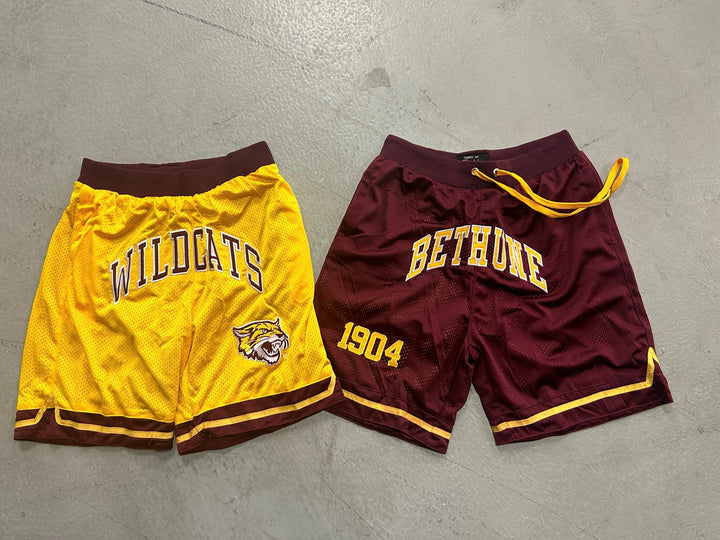 Bethune-Cookman Reversible Basketball Shorts (FINAL SALE NO RETURNS)