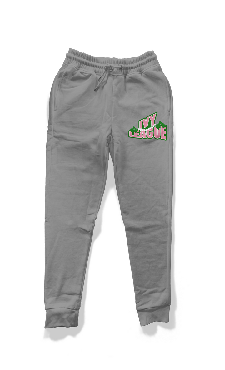 Grey Ivy League Joggers