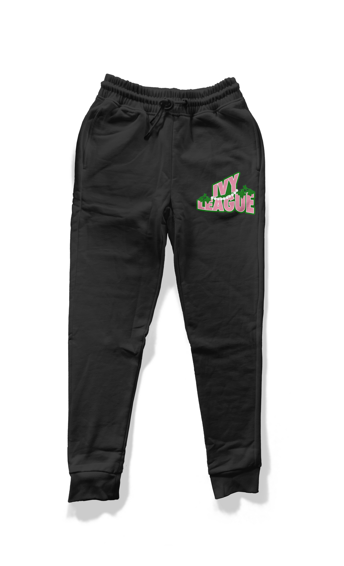 Black Ivy League Joggers