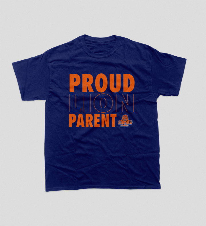 Proud Lion Parent Lincoln T-Shirt