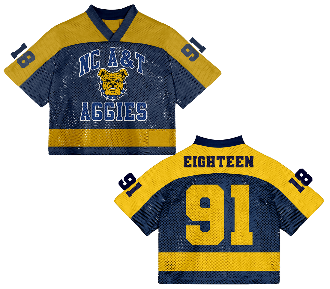 NCAT Beeper Football Jersey MADE TO ORDER