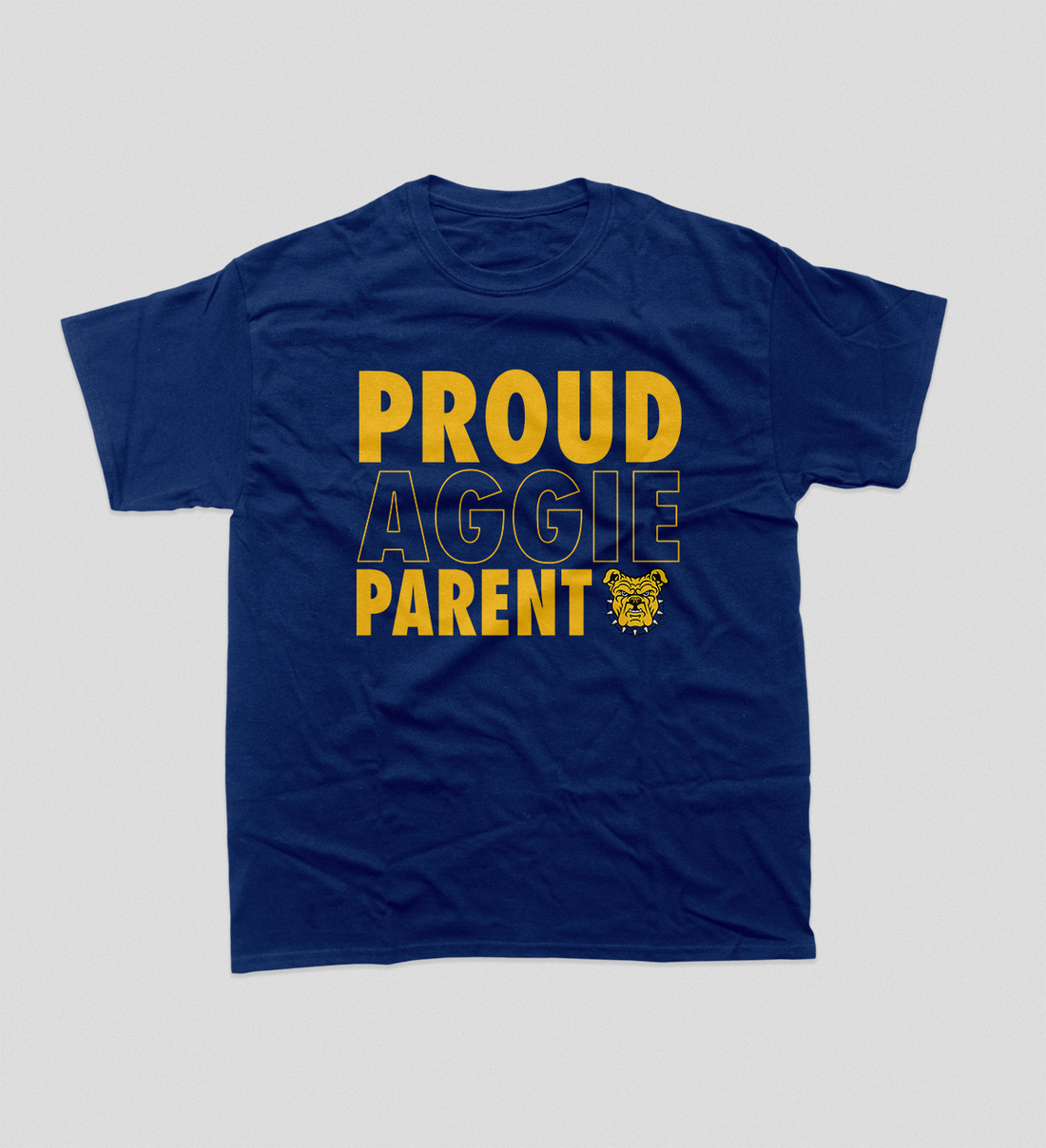 Proud Aggie Parent (Dark Blue) T-Shirt