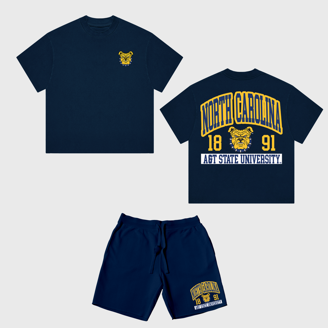 Phys Ed - NC A&T Short Set (Various Colors)