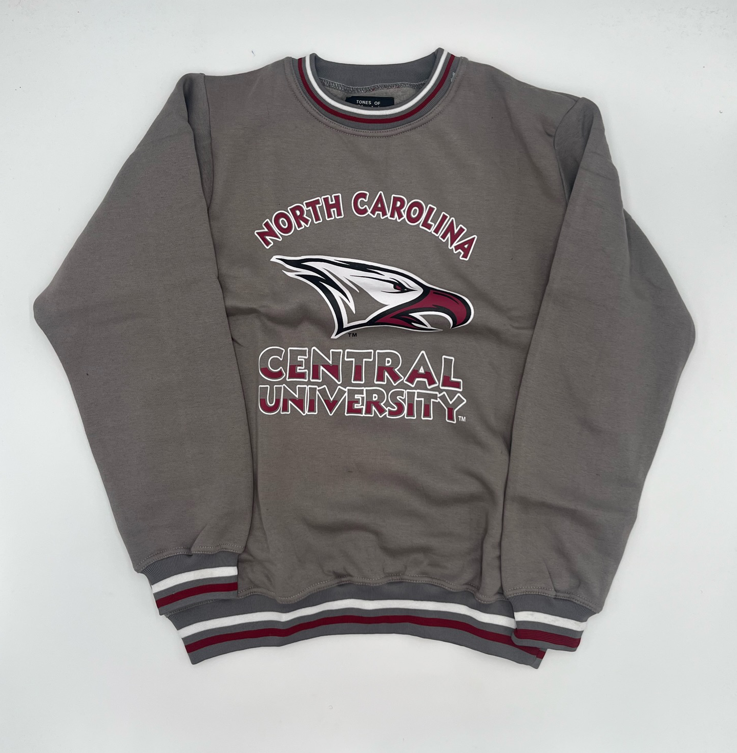 Nike Women's North Carolina Central Eagles Grey Varsity Pullover Hoodie, Medium, Gray