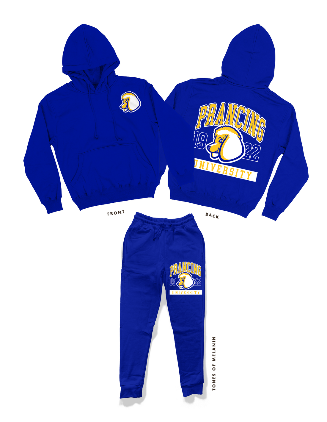 Phys Ed - Prancing Poodles University Sweatsuit (Various Colors)