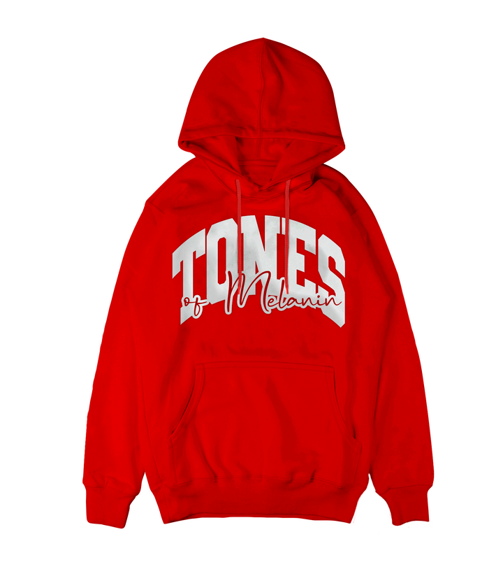 Red Tones of Melanin Puff Hoodie