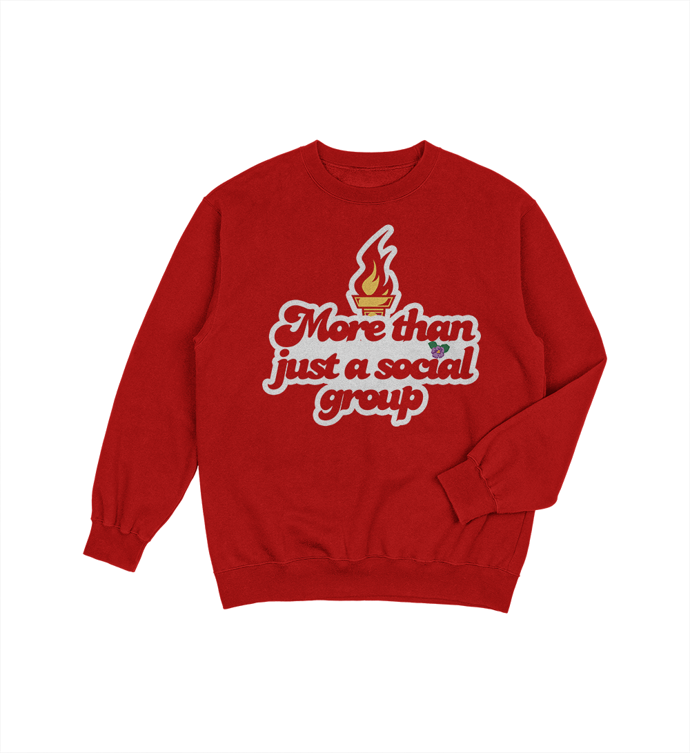 More Than A Social Group (Various Colors) Crewneck