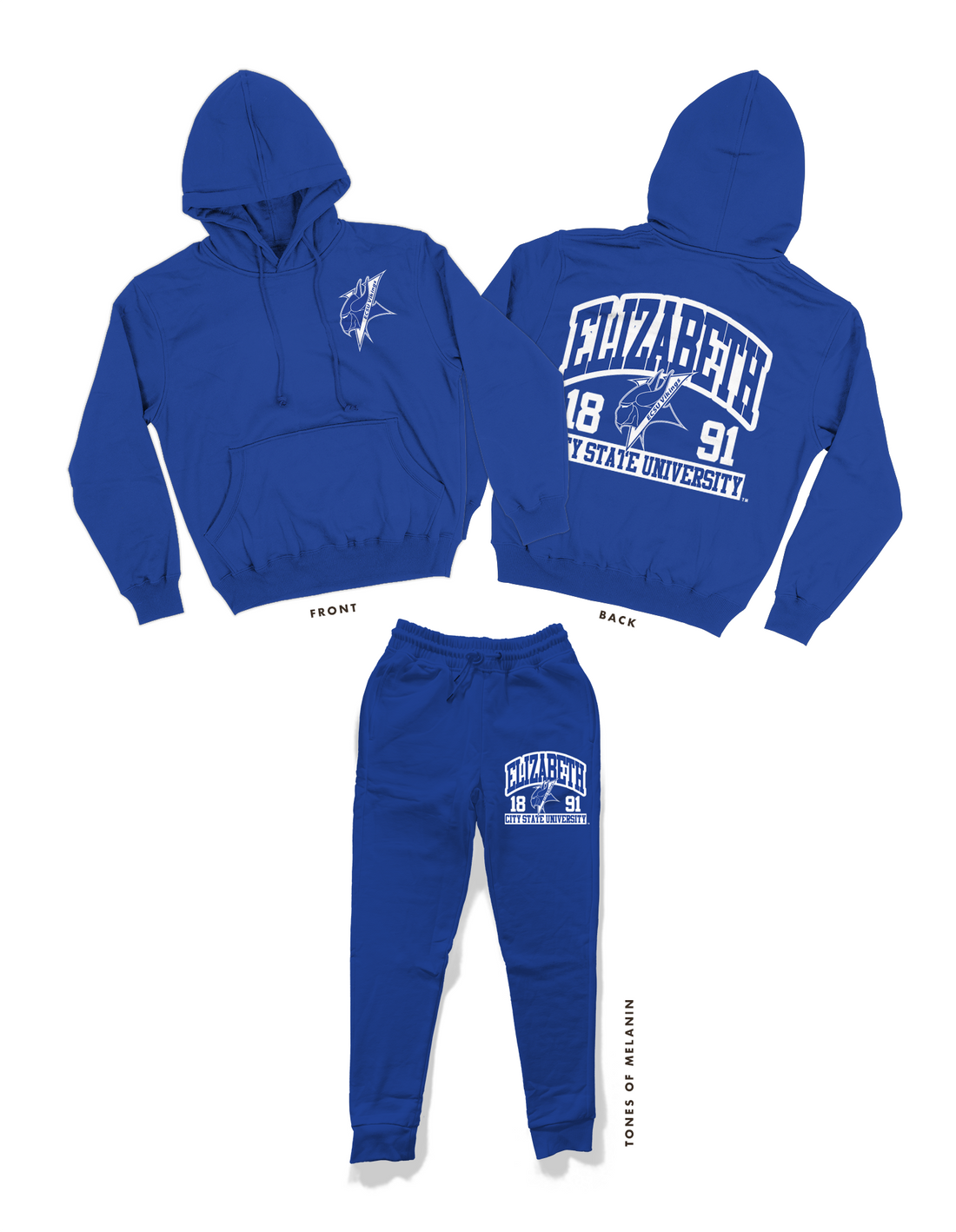 Phys Ed - ECSU Sweatsuit (Various Colors)