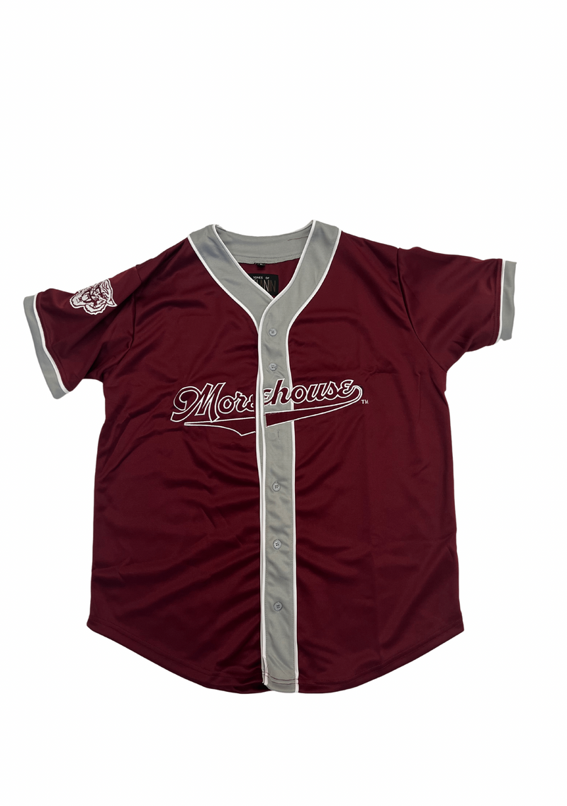 Leather Baseball Jersey - Morehouse – Black College Union