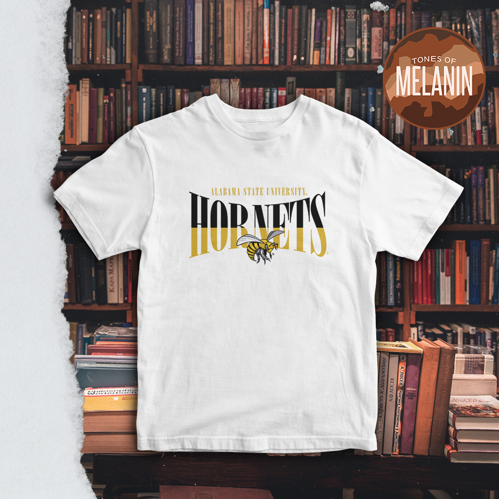 Study Hall White ALABAMA STATE TEE