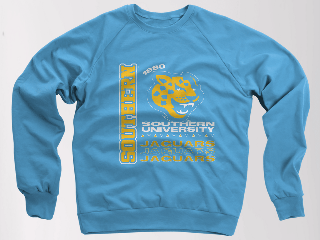 BLUE SOUTHERN TOUR CREWNECK - Tones of Melanin