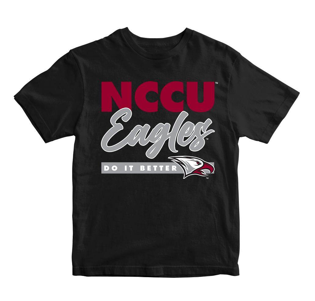 NCCU Does It Better Black T-Shirt