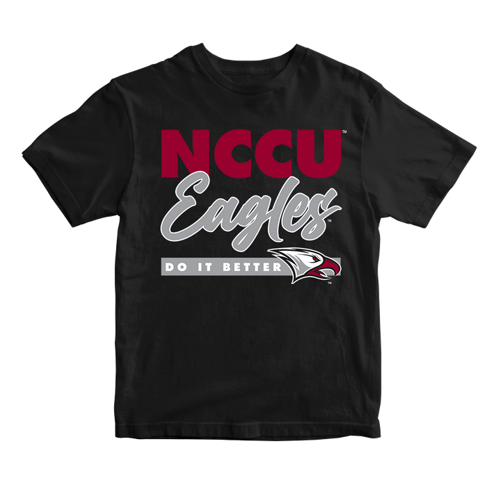 NCCU Does It Better Black T-Shirt