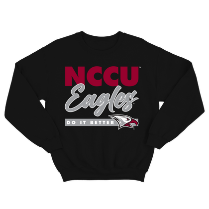 NCCU Does It Better Black Sweatshirt