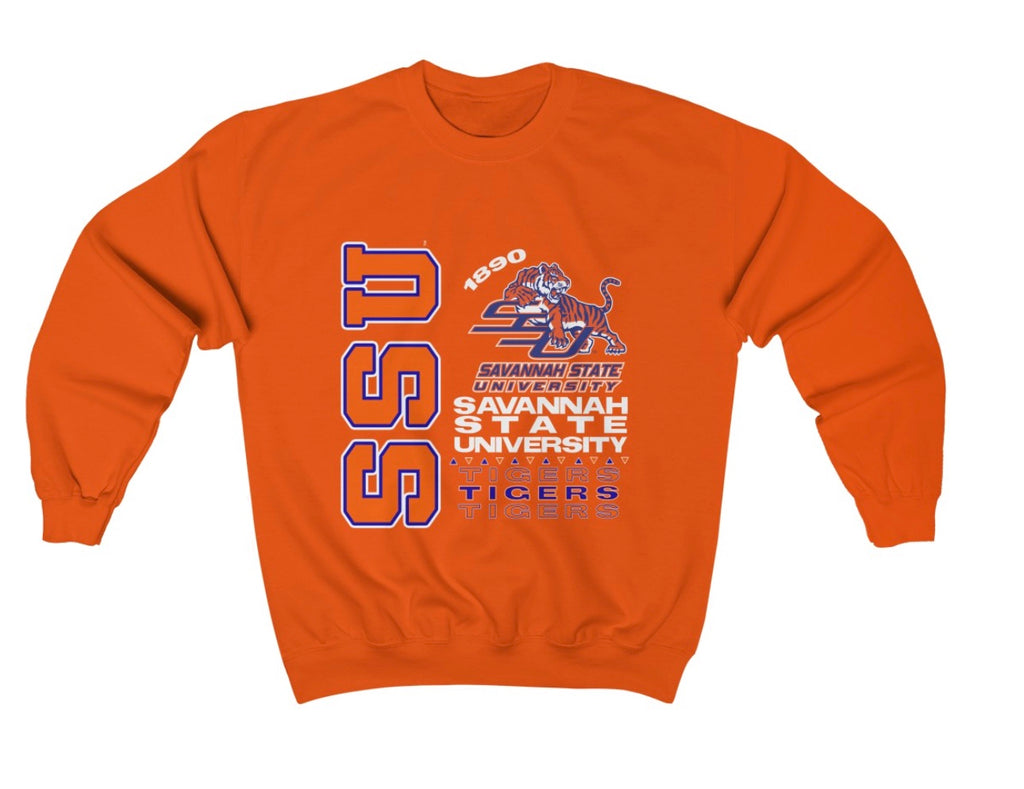 Savannah State Fleece Hoodie Baseball Design - ONLINE ONLY