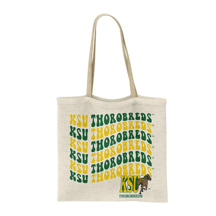 KSU Thorobreds Tote Groovy Bag