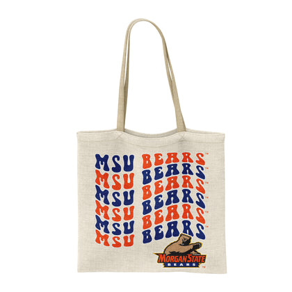Morgan State Bears Tote Groovy Bag