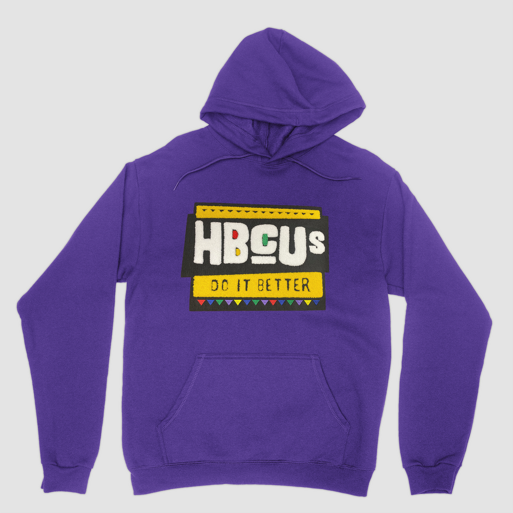 Purple HBCUs Do It Better Hoodie