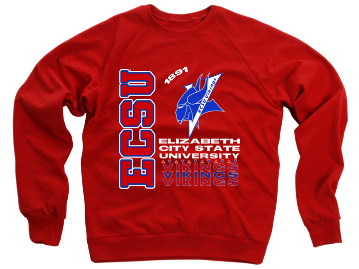 RED ECSU TOUR CREWNECK - Tones of Melanin