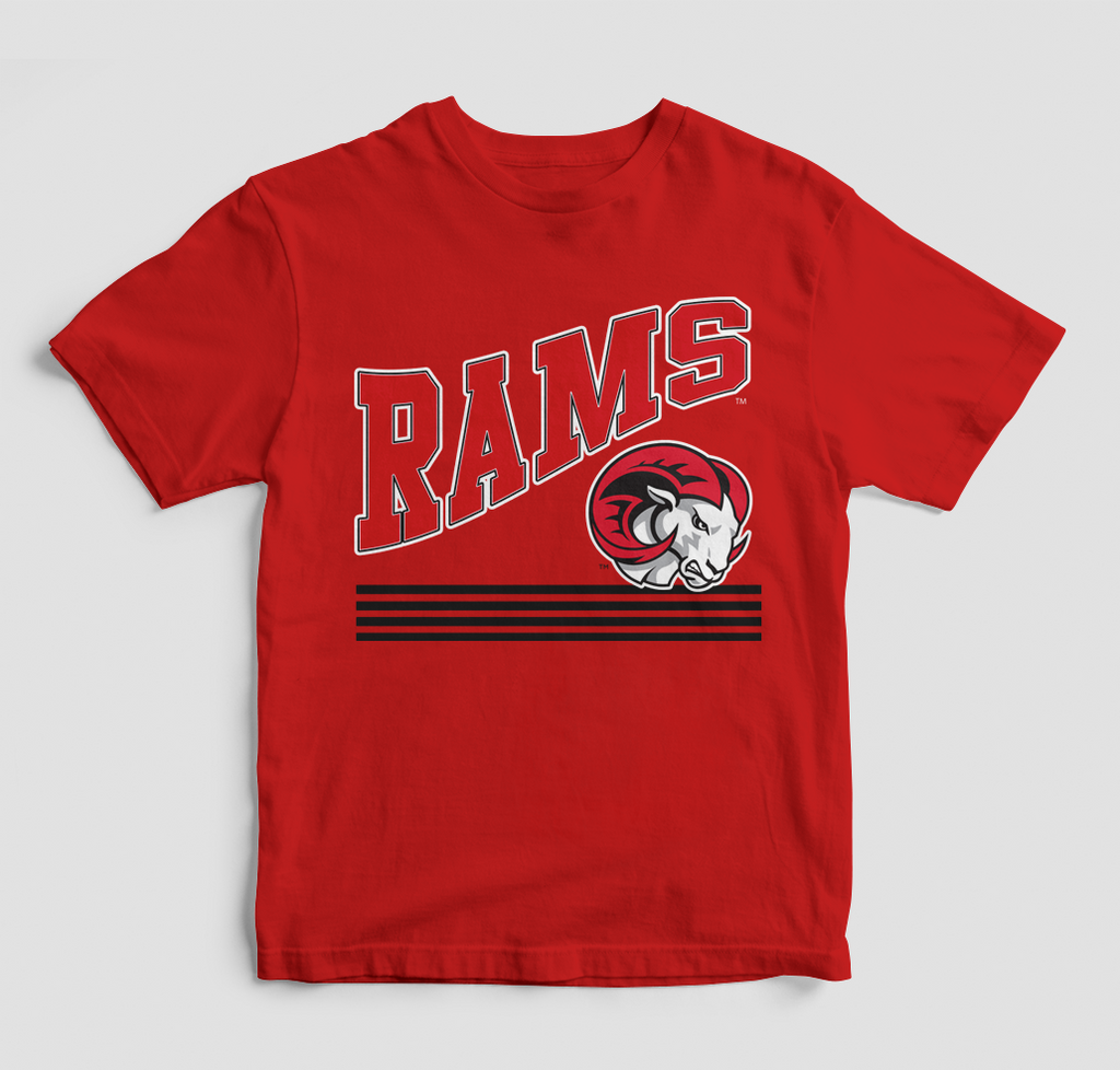 Tones of Melanin Rams Classic Design T-Shirt L