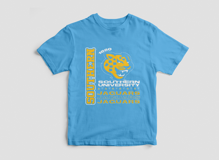 BLUE SOUTHERN TOUR TSHIRT - Tones of Melanin