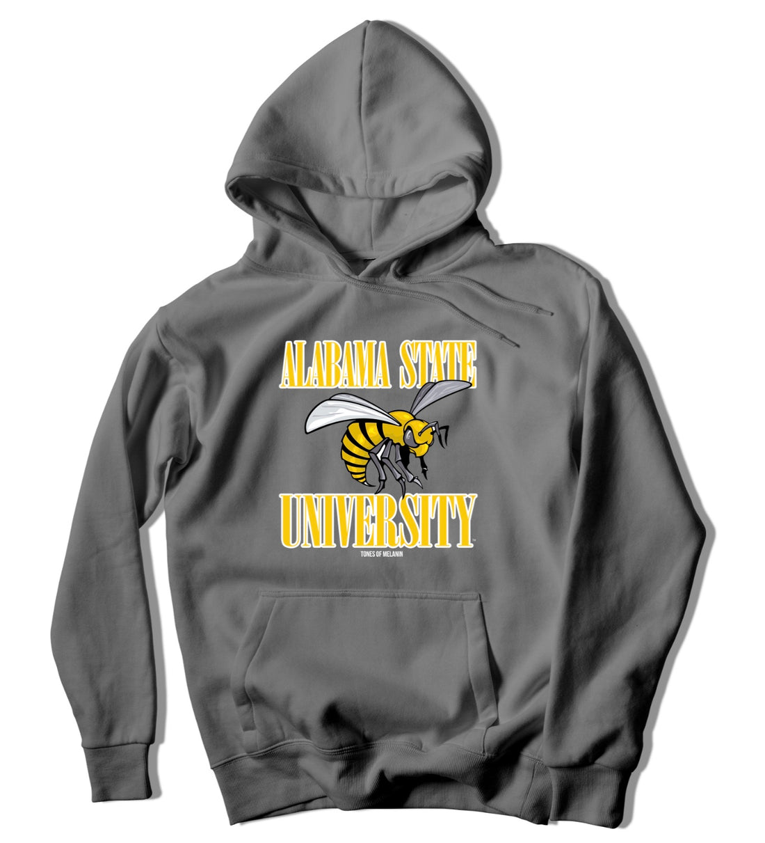 Grey Traditional Alabama State University Hoodie