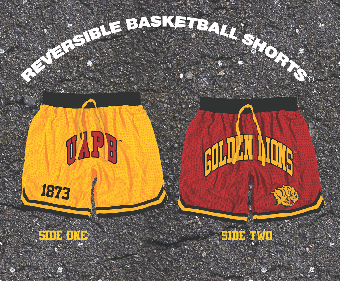 Reversible UAPB Basketball Shorts - Tones of Melanin