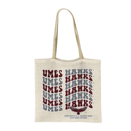 UMES Hawks Tote Groovy Bag