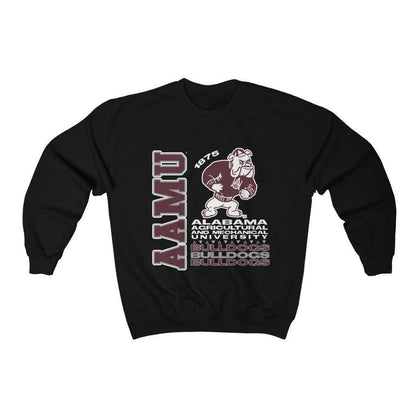 Black AAMU TOUR Unisex Heavy Blend™ Crewneck Sweatshirt