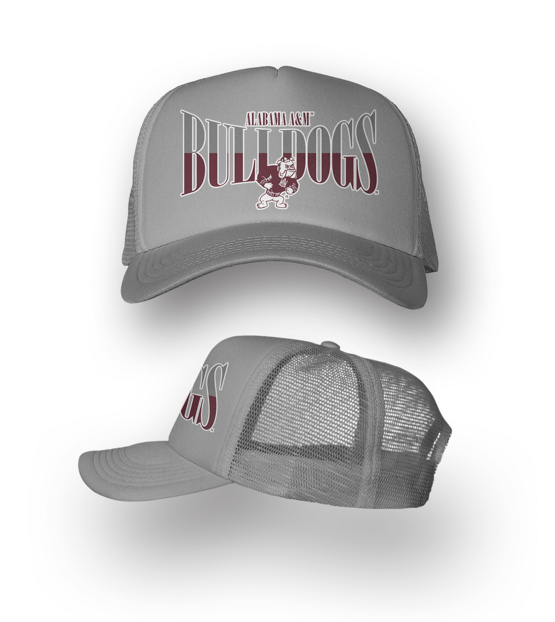 Grey AAMU Trucker Hat