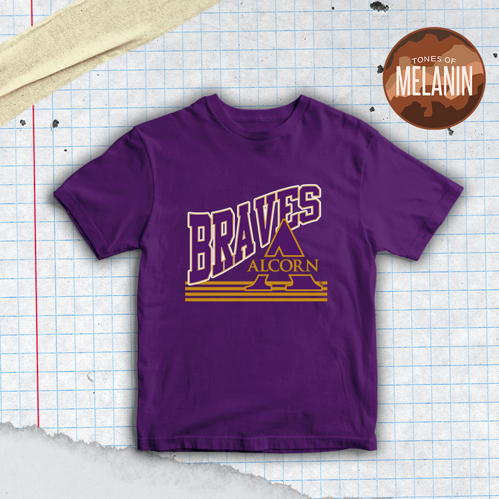Purple Classic Alcorn State Tee