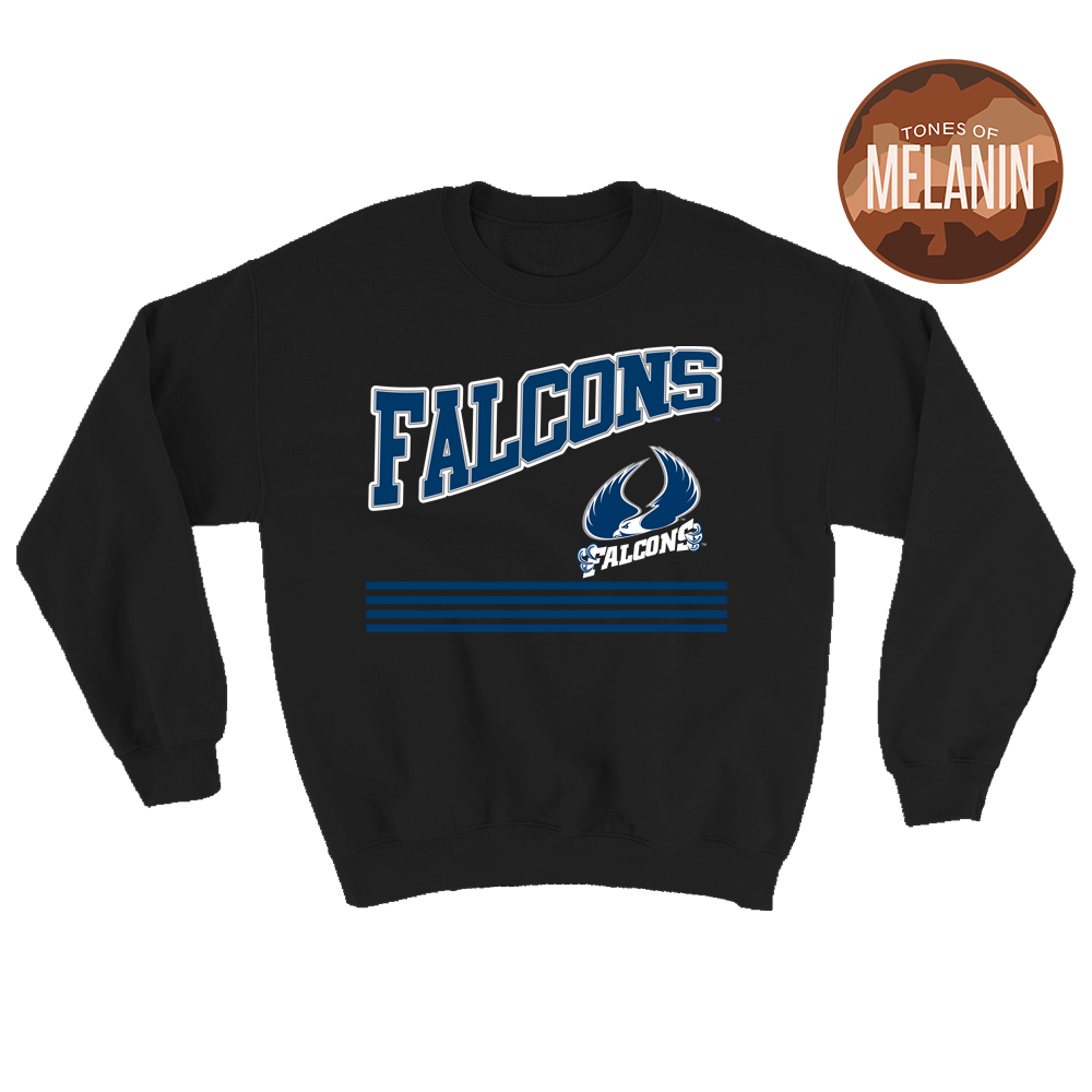 mg 1990s Black Atlanta Falcons Crewneck