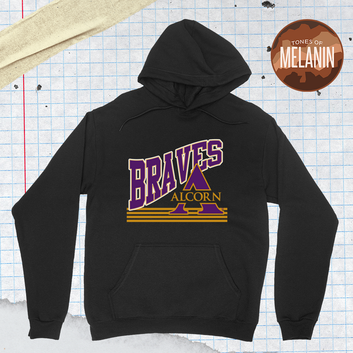 (Black) Classic Alcorn State Hoodie