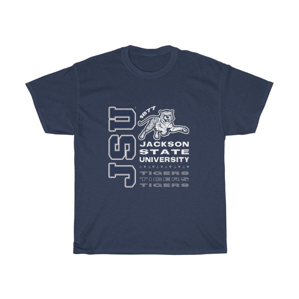 Blue Jackson State Tour Unisex Heavy Cotton Tee