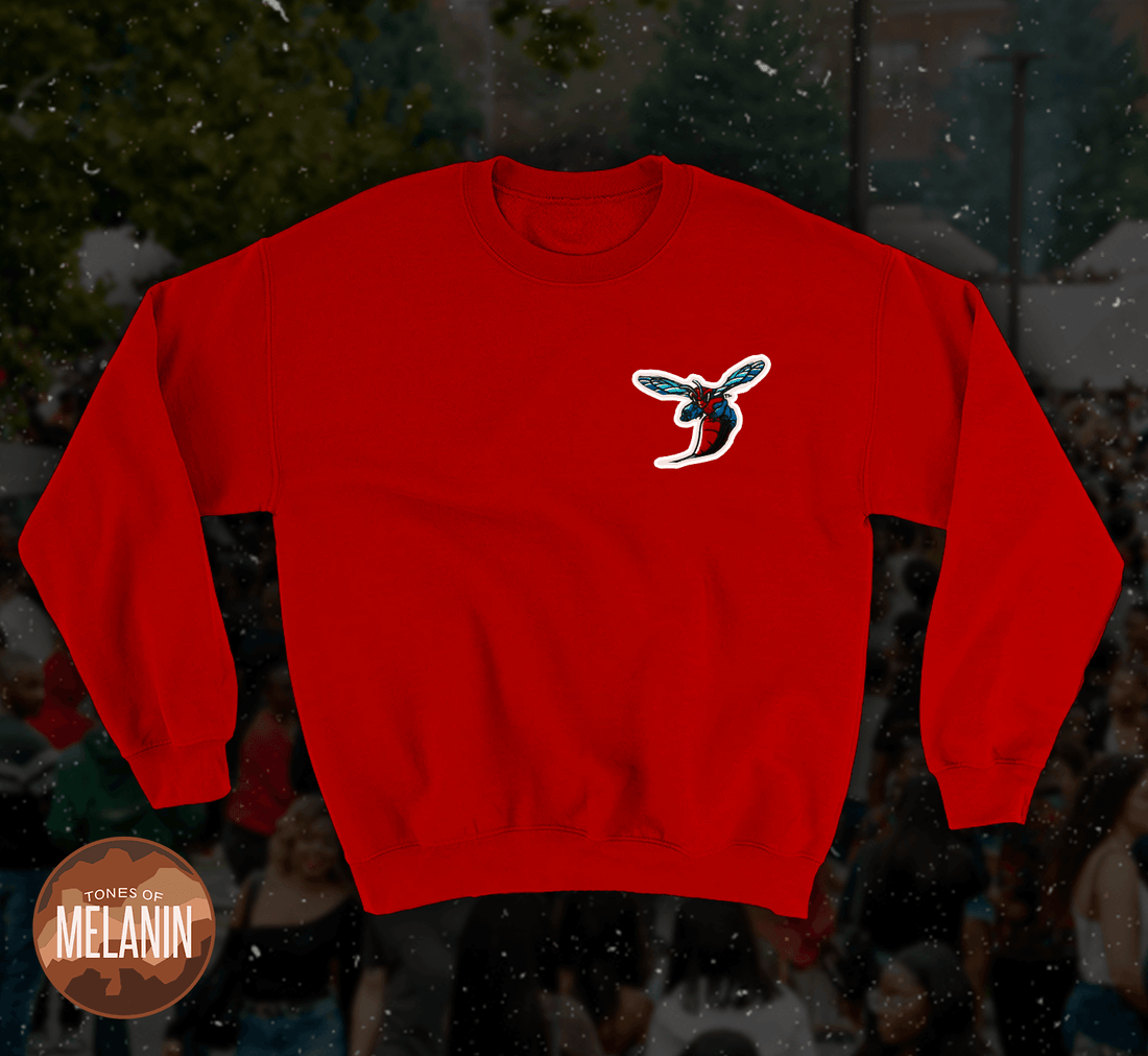 Delaware State Red Crewneck - Tones of Melanin