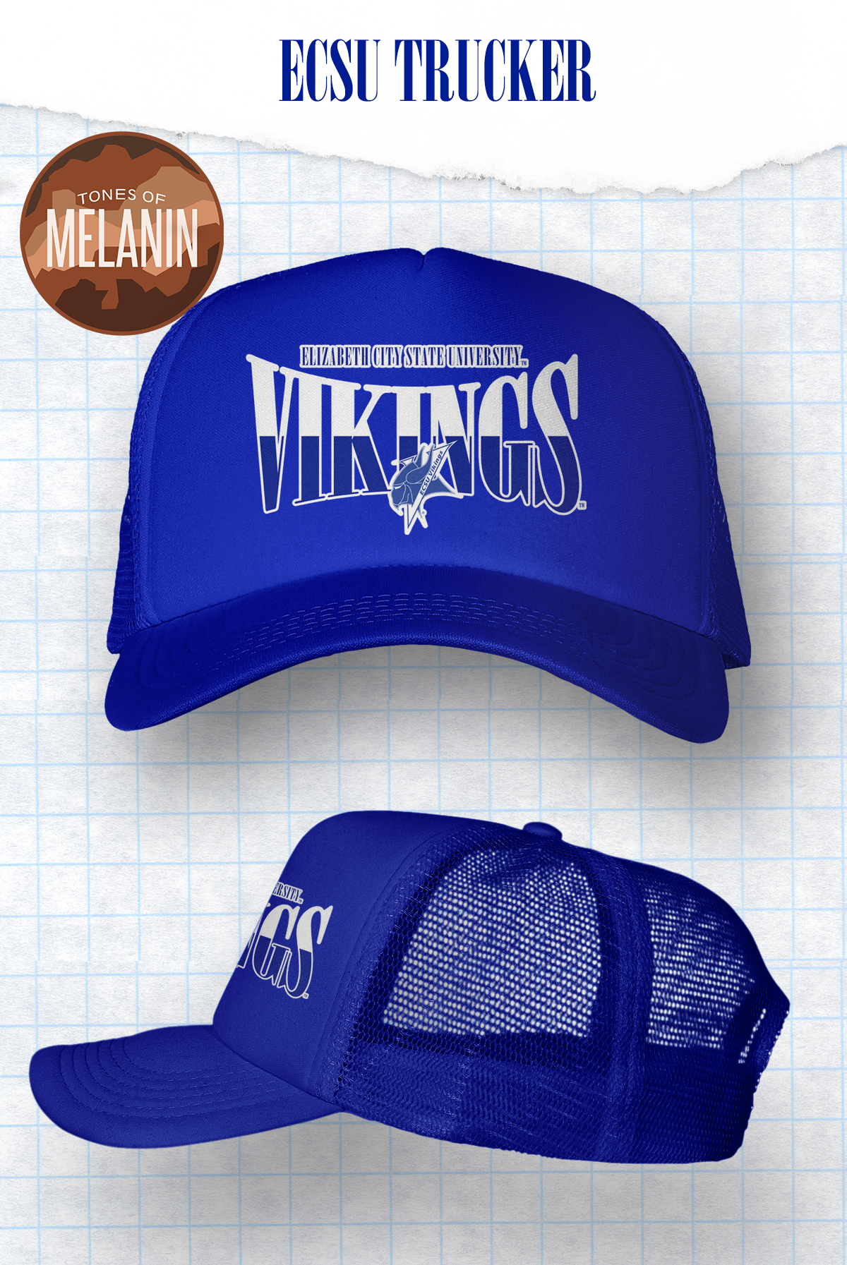 Vikings trucker hat sales