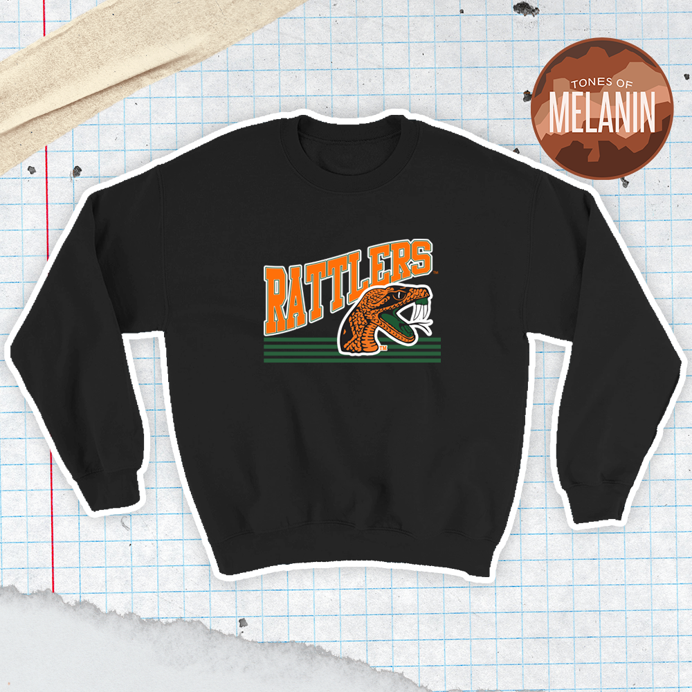 Black Classic FAMU Crewneck