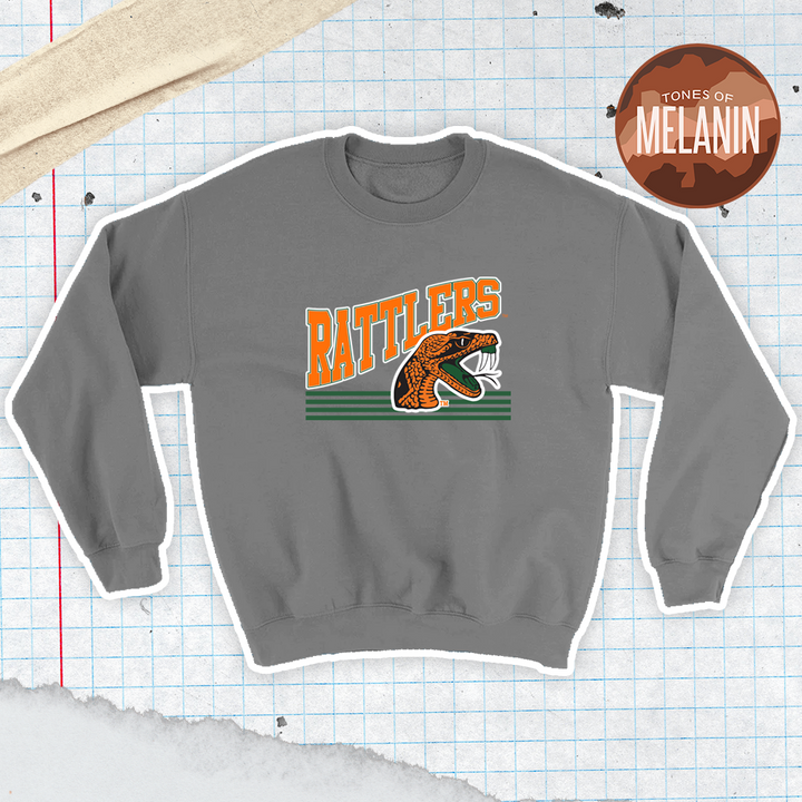 Grey Classic FAMU Crewneck