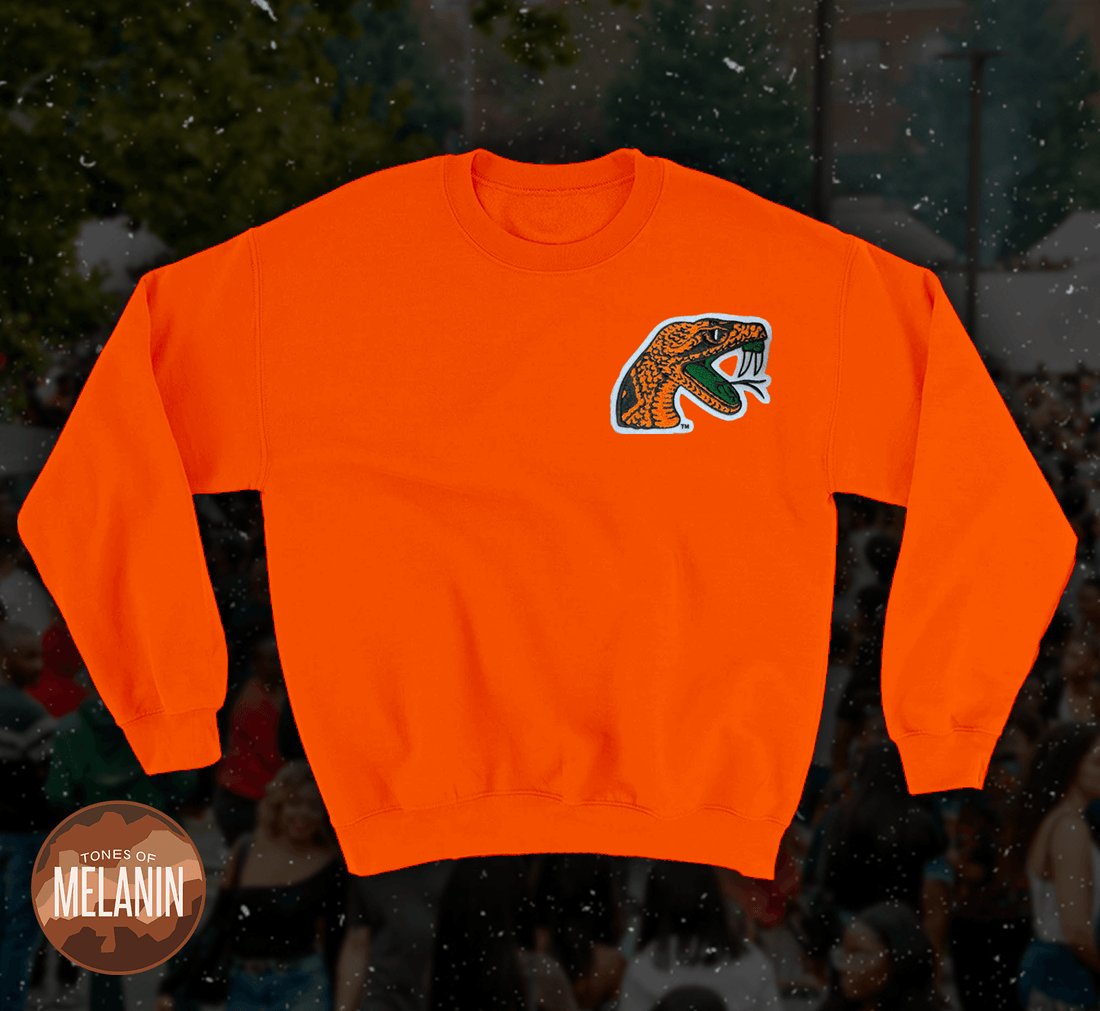 Florida A&M Orange Crewneck - Tones of Melanin