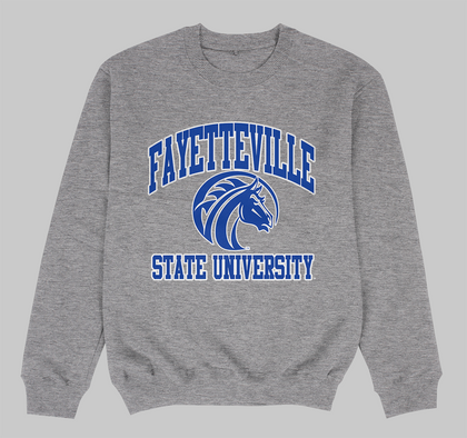 Fayetteville State Legacy Sweatshirt Grey