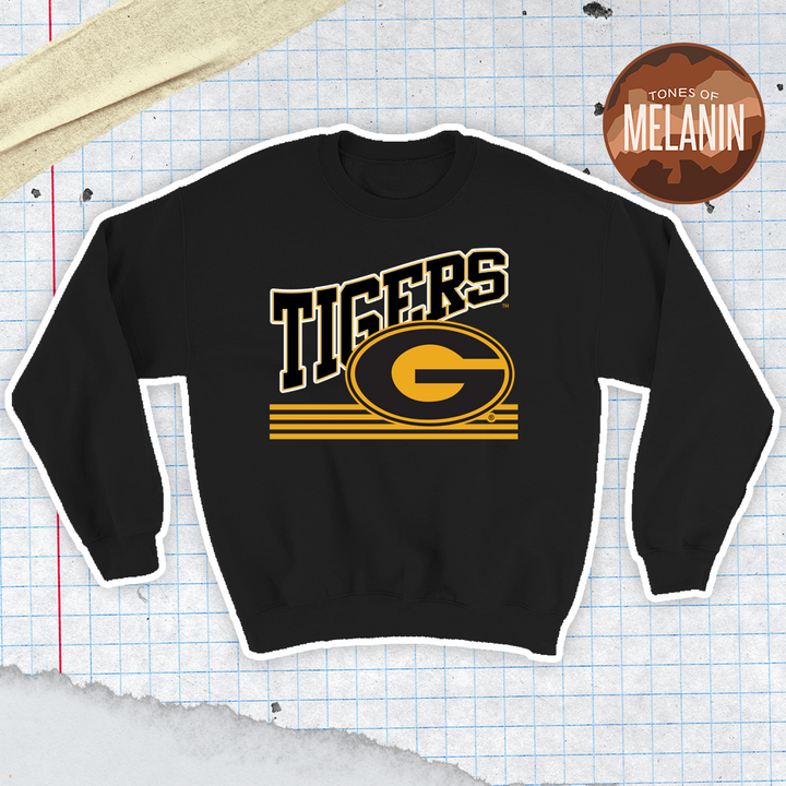 Black Classic Grambling Crewneck