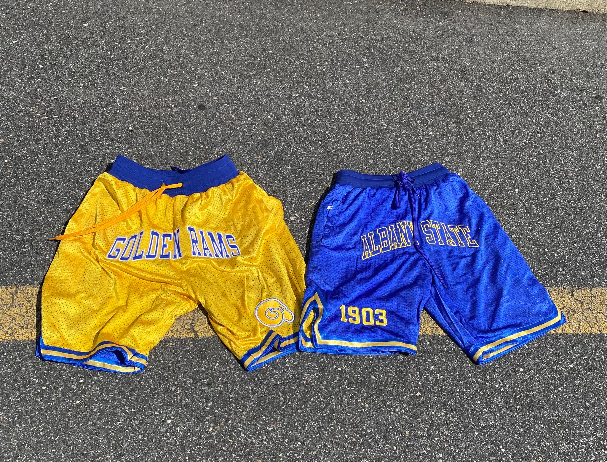 Reversible Albany State Basketball Shorts