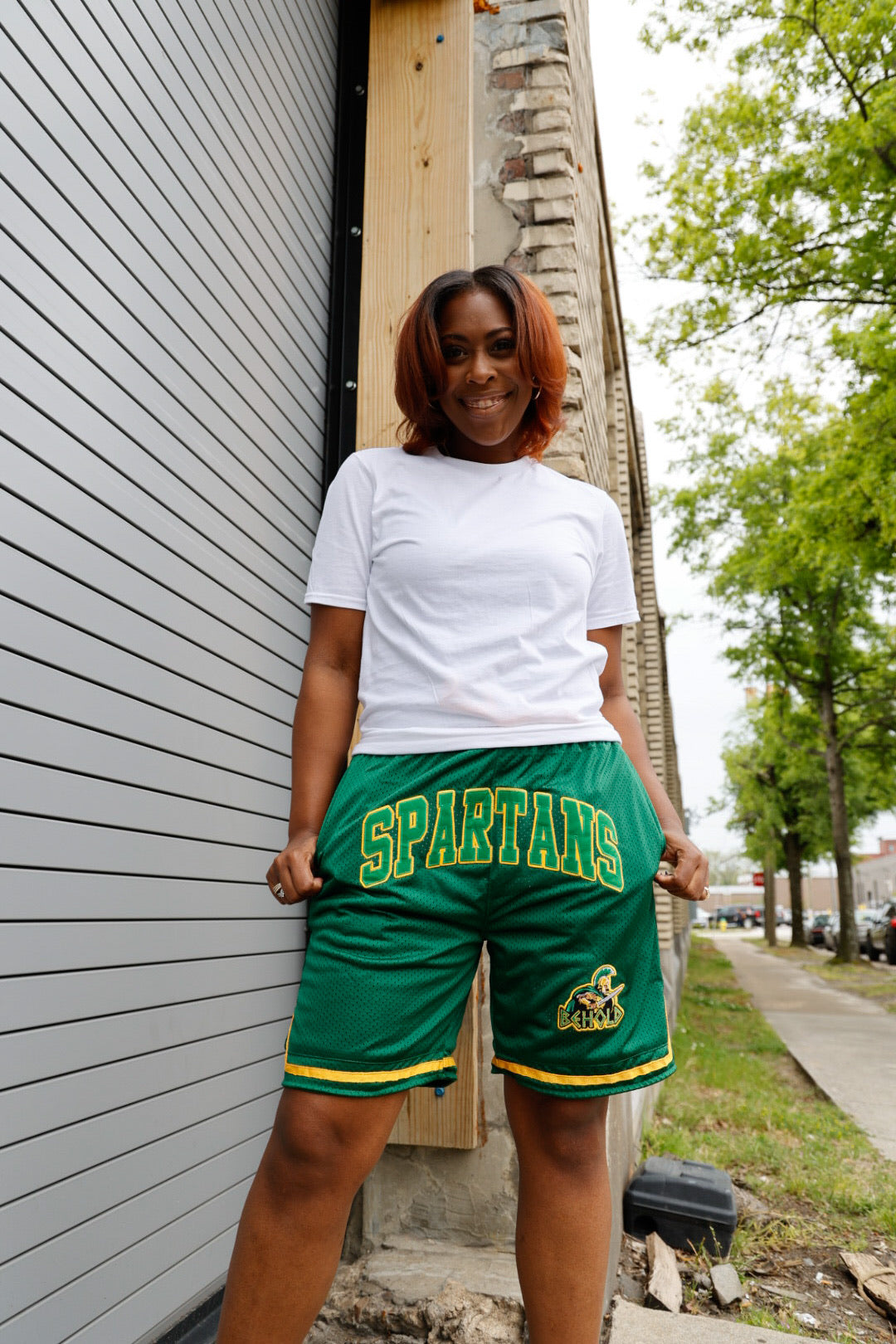 Reversible Norfolk State Behold Basketball Shorts - Tones of Melanin