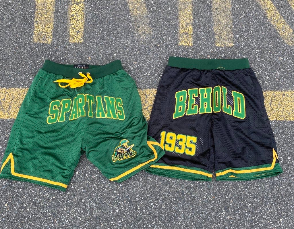 Reversible Norfolk State Behold Basketball Shorts - Tones of Melanin