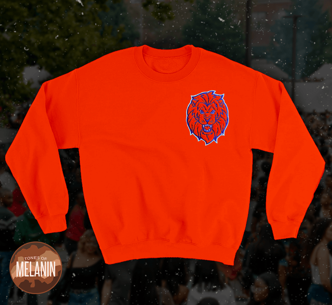 Lincoln University Orange Crewneck - Tones of Melanin