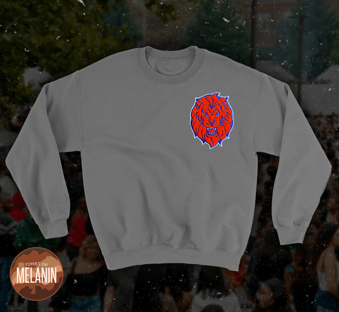 Lincoln University Grey Crewneck - Tones of Melanin