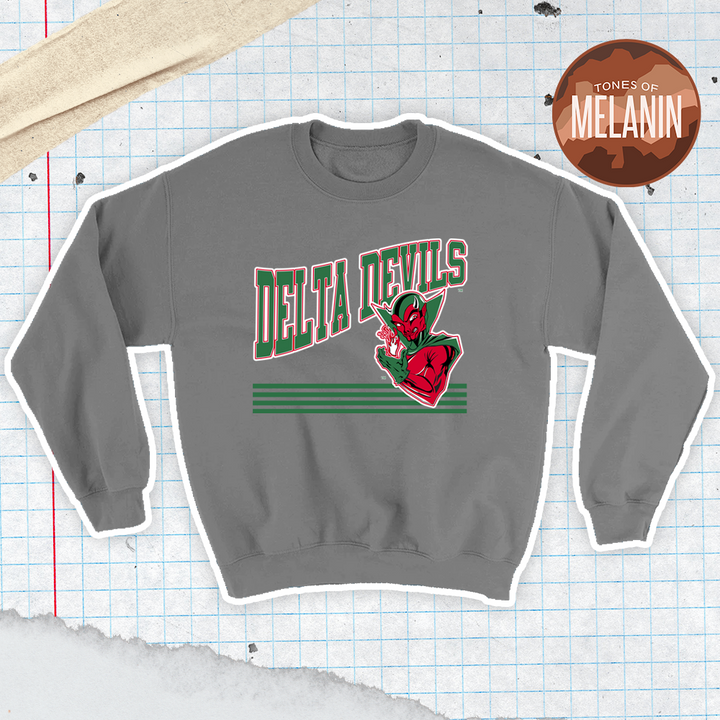 Grey MVSU Classic Crewneck