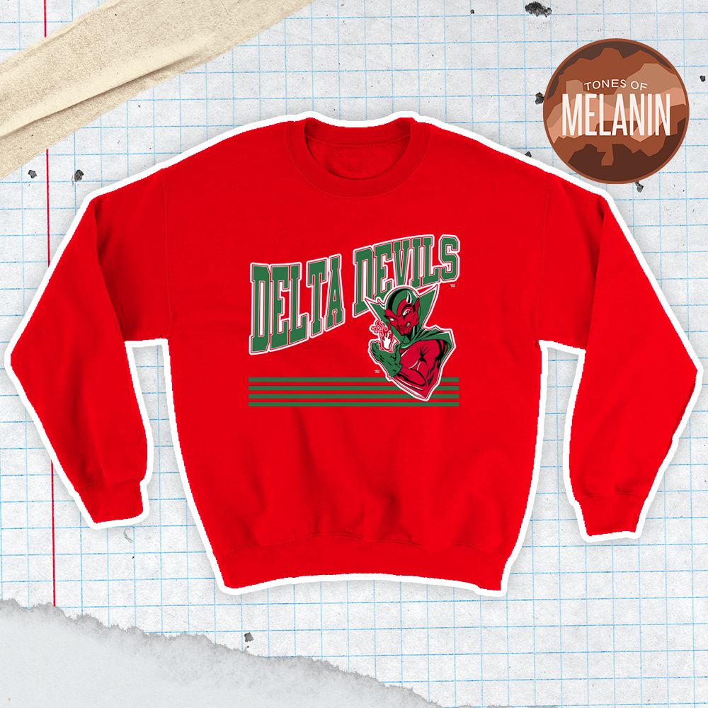 Red MVSU Classic Crewneck