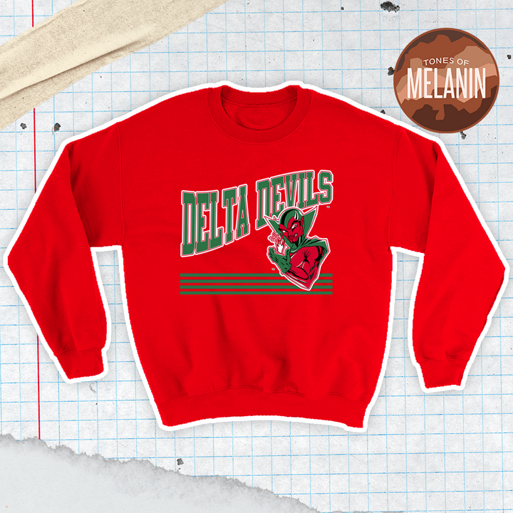 Red MVSU Classic Crewneck