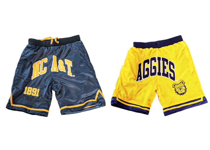 NC A&T Reversible Basketball Shorts